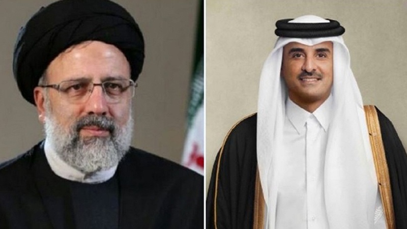 Katar Emir'i Ayetullah Reisi ile görüştü