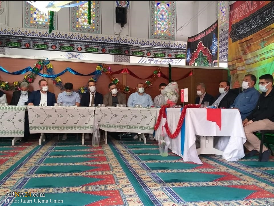 تصویری رپورٹ/ استبول کی مسجد امام رضا(ع) میں جشن امام رضا(ع)