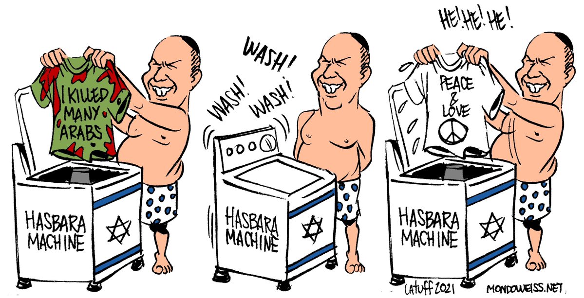 Cartoon: This is how easy for Israeli war criminals to turn into Nobel Peace Prize candidates
