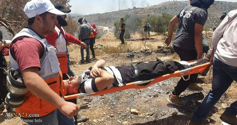 Several Palestinian youths wounded by Israeli enemy forces in Beita
