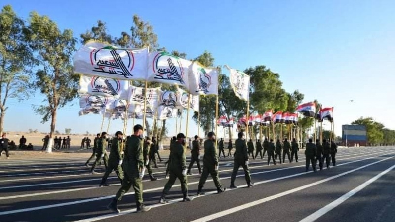 Pesan Penting Parade Militer Al Hashd Al Shaabi
