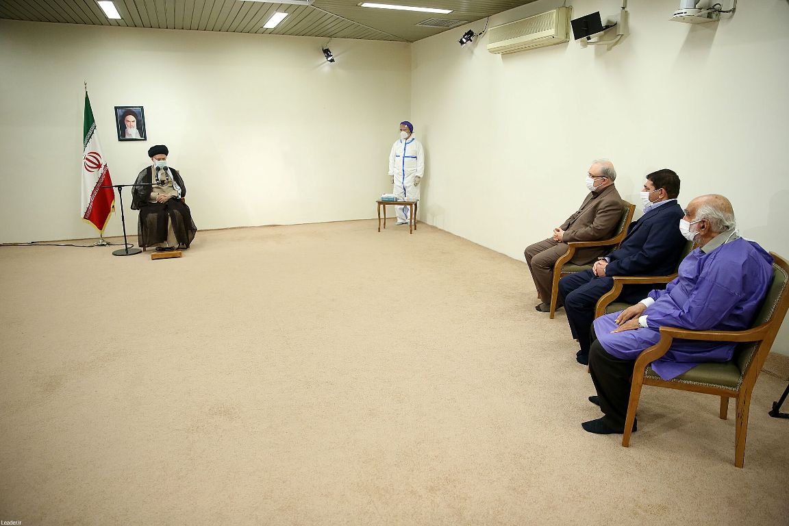 Video: Imam Khamenei's statements after having received the Iranian Covid vaccine