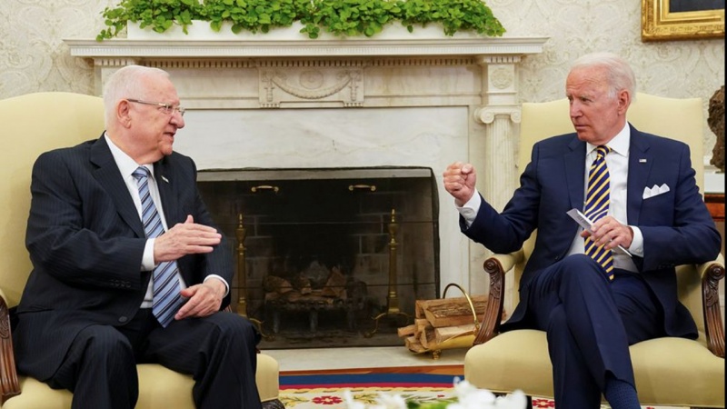 バイデン大統領、反イラン発言でイスラエル大統領に追従