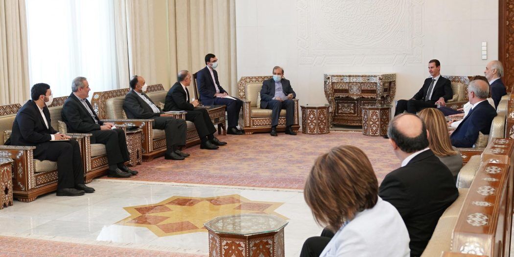 Iran's diplomat meets Syrian President al-Assad