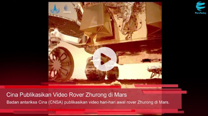 Cina Publikasikan Video Rover Zhurong di Mars