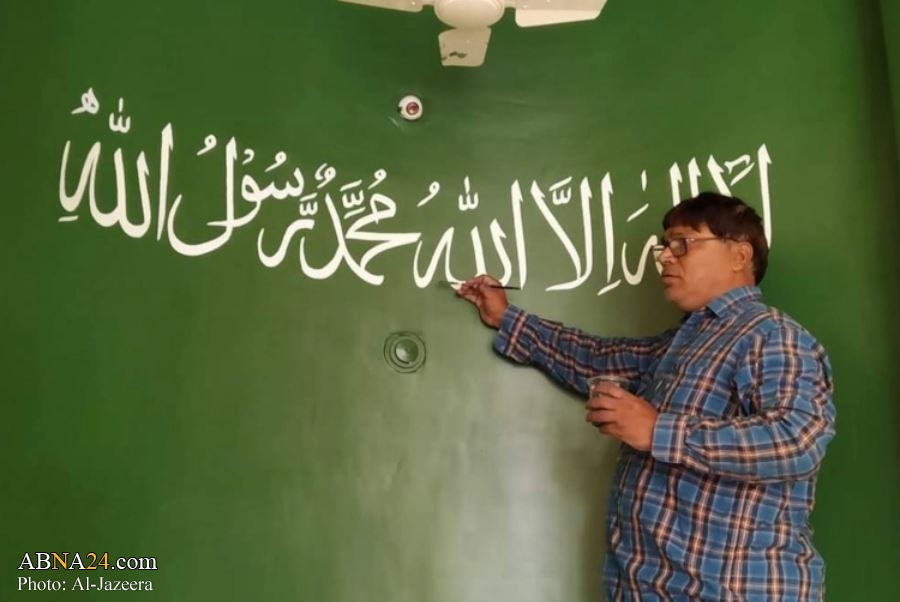 Hindu man written Quranic verses in Arabic on walls of over 200 mosques around India
