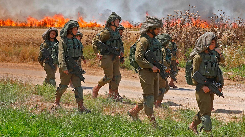 Warga Zionis Bakar Puluhan Hektar Lahan Pertanian Palestina
