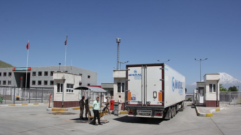 Bazergan gümrük kapısından 3 ayda 129 milyon doların üzerinde ihracat