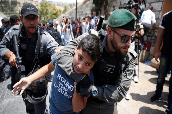 Naitala ng UN ang Malubhang mga Paglabag ng Rehimeng Israel Laban sa mga Batang Palestino Noong 2020