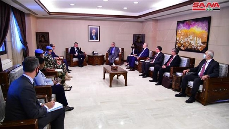 Syria warn UN reserves right to control Israeli-occupied side of Golan Heights