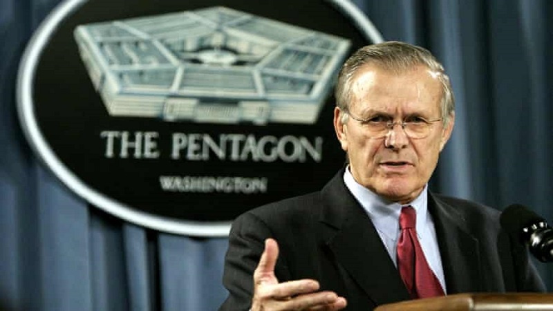Afganistan ve Irak'ın işgalinin mimarı Rumsfeld öldü
