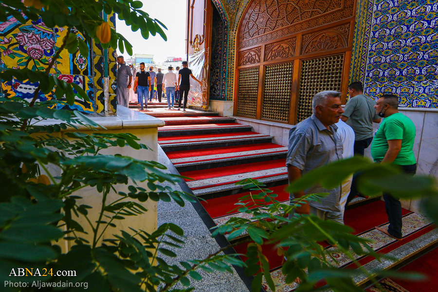 تصویری رپورٹ/ حرم مطہر کاظمین (ع) کے خوبصورت مناظر