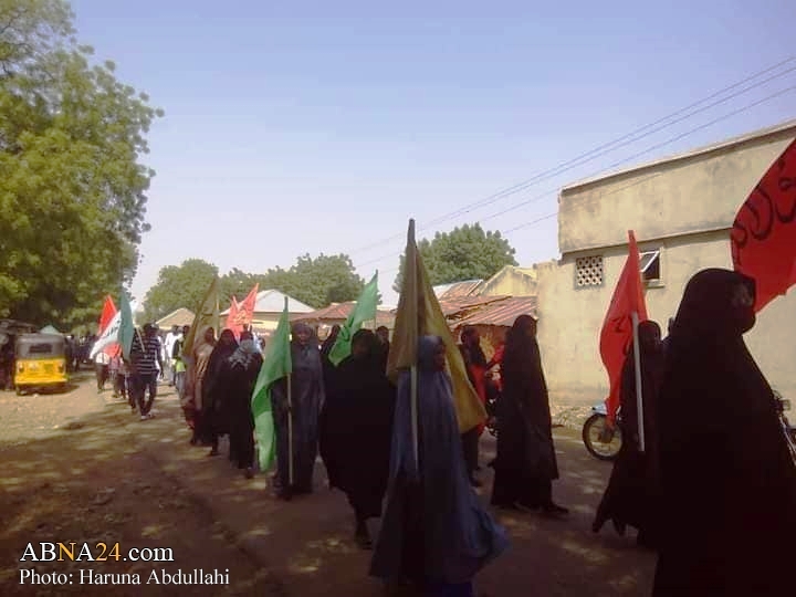 Massive Nationwide 'Free Zakzaky' Protest in Nigeria; demonstration in Azare Town, Bauchi State