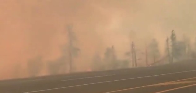Kanada'da aşırı sıcaklık orman yangınına yol açtı