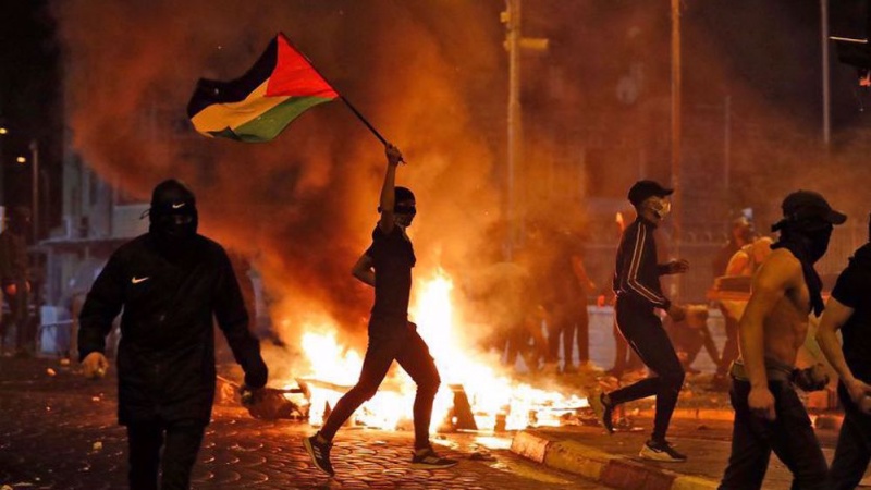 Première ville palestinienne libérée!
