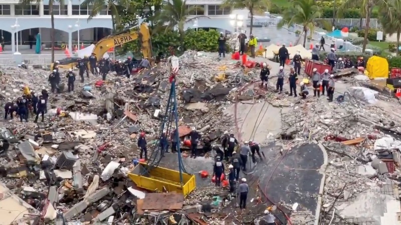 Anstieg der Zahl der Todesopfer nach Einsturz einer Wohnanlage in Miami