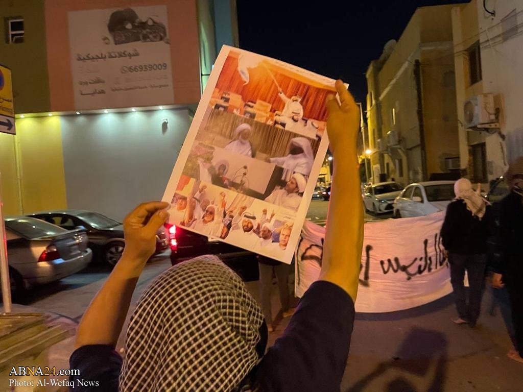تقرير مصور / مظاهرات ليلية في البحرين للمطالبة بإطلاق سراح السجناء السياسيين