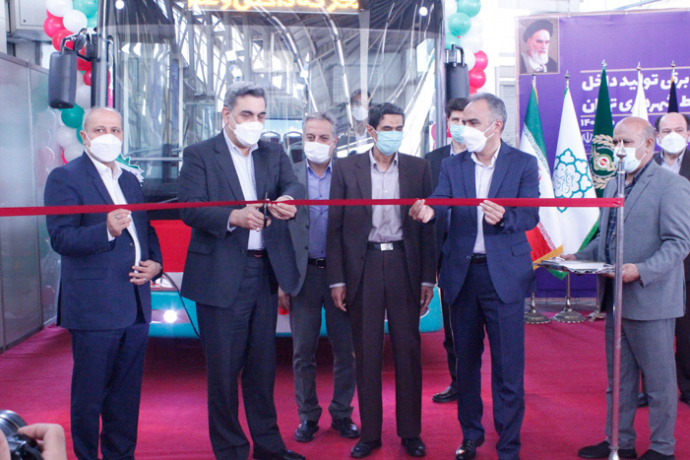 Iran produces two Electric Shuttle Buses