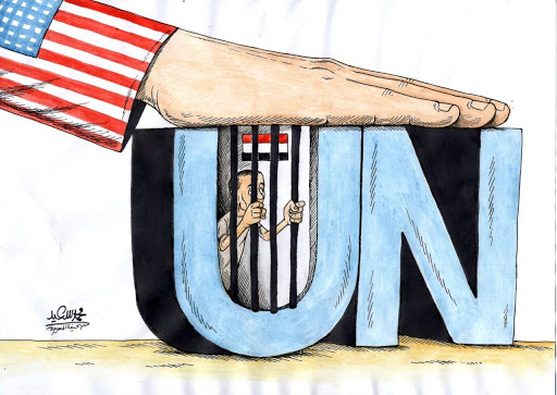 United Nations… an international gang and a black umbrella for imperialism’s crimes