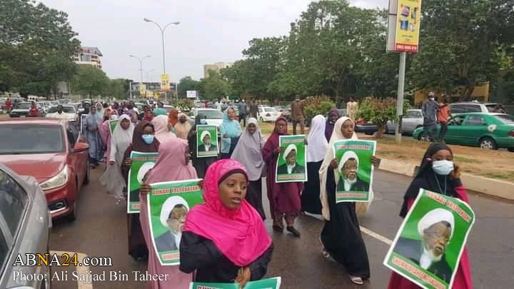 Photos: Protest in demand for unconditional release of Sheikh Zakzaky held in Abuja, Nigeria