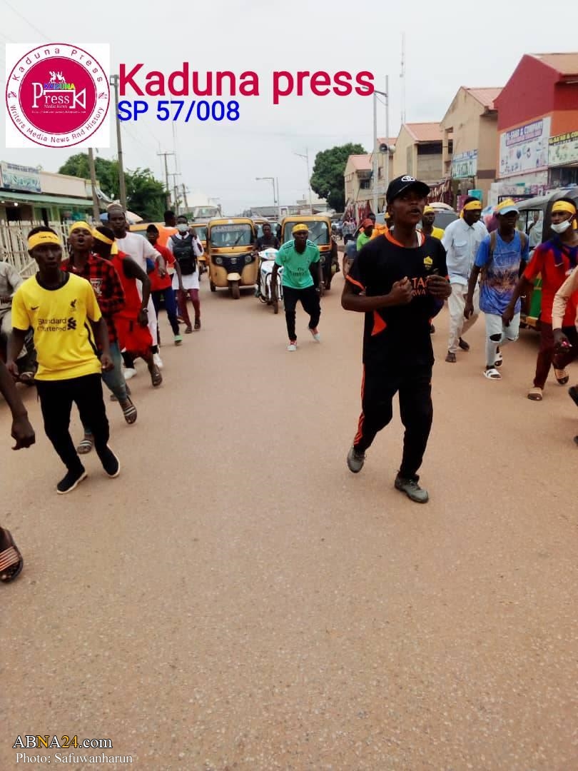 Photos: 'Free Zakzaky'' peaceful demonstration in Kaduna, Nigeria 6th July.2021