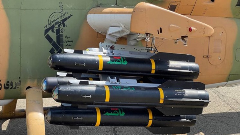 Helikopter IRGC Kini Dilengkapi Rudal Anti-Tank Qaem-114