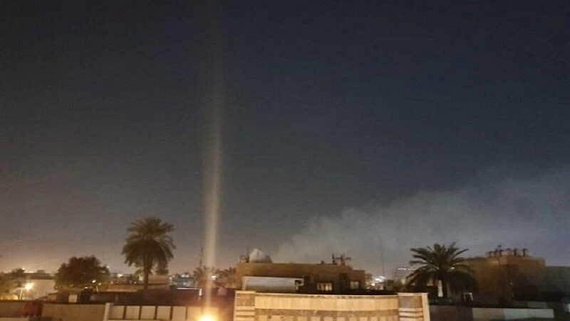ناوچەی سەوزی بەغدا کرایە ئامانجی موشەک