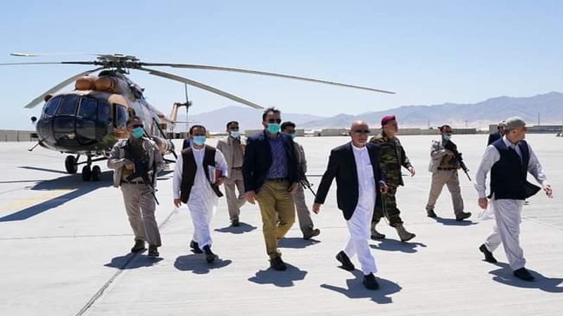 Ditinggal Pergi AS, Presiden Afghanistan Sambangi Bagram