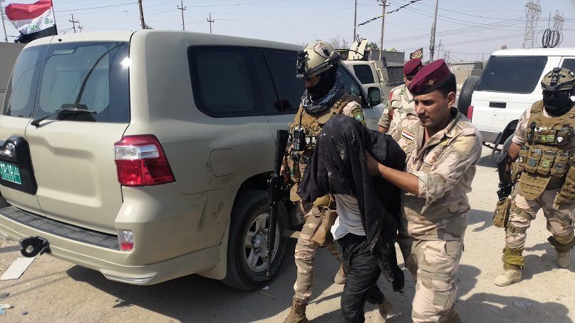 القوات الأمنية تنصب كمينا وتعتقل داعشيا في كركوك