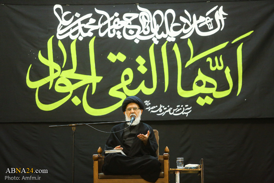 تصویری رپورٹ/ حرم بی بی معصومہ (ع) میں امام جواد (ع) کی شب شہادت پر مجلس عزا