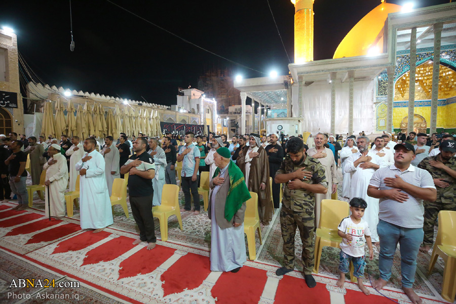 تقارير مصورة / العتبة العسكرية المقدسة تقيم مجلس عزاء بمناسبة استشهاد الإمام الجواد (ع)
