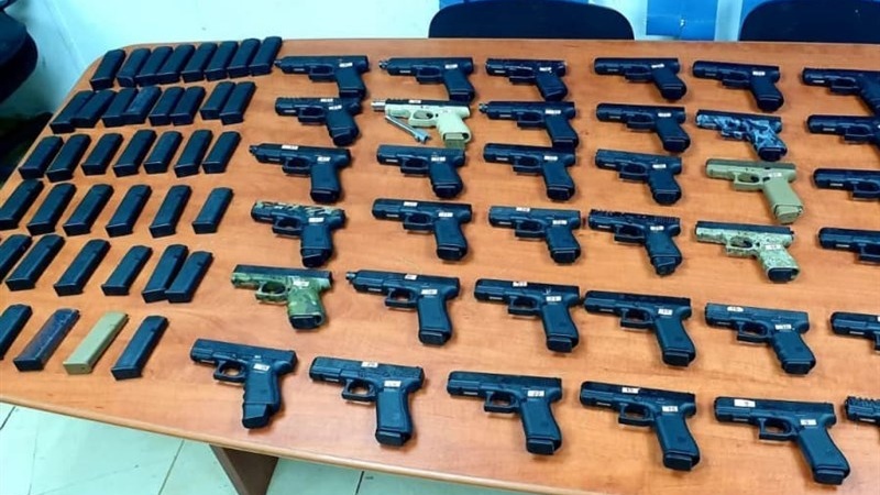 Обнаружение большого количества оружия и боеприпасов на севере оккупированной Палестины