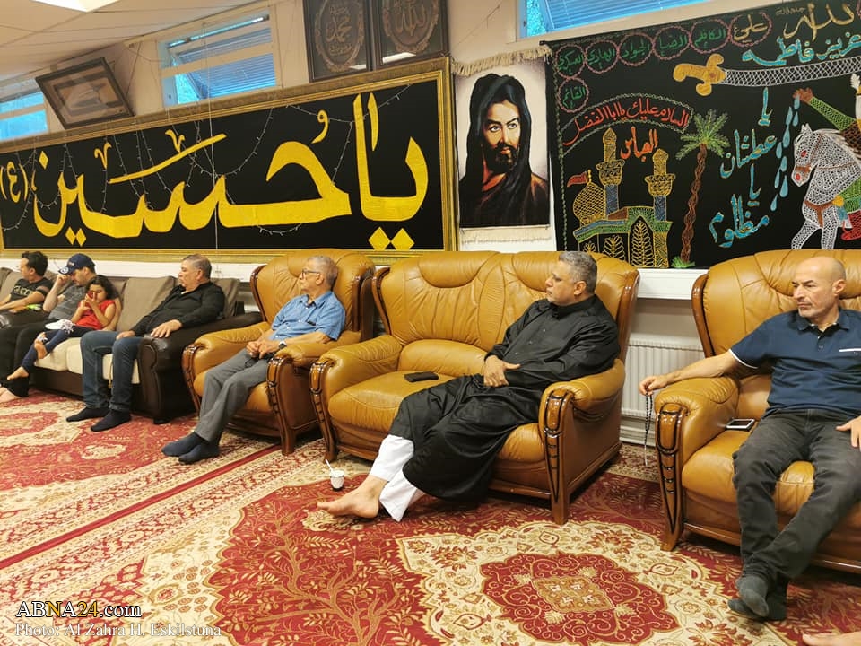 “Aniversario del martirio del Imam Al-Yawad (P) conmemorado en la Hussainyah iraquí Al-Zahra en Eskilstuna, Suecia” 