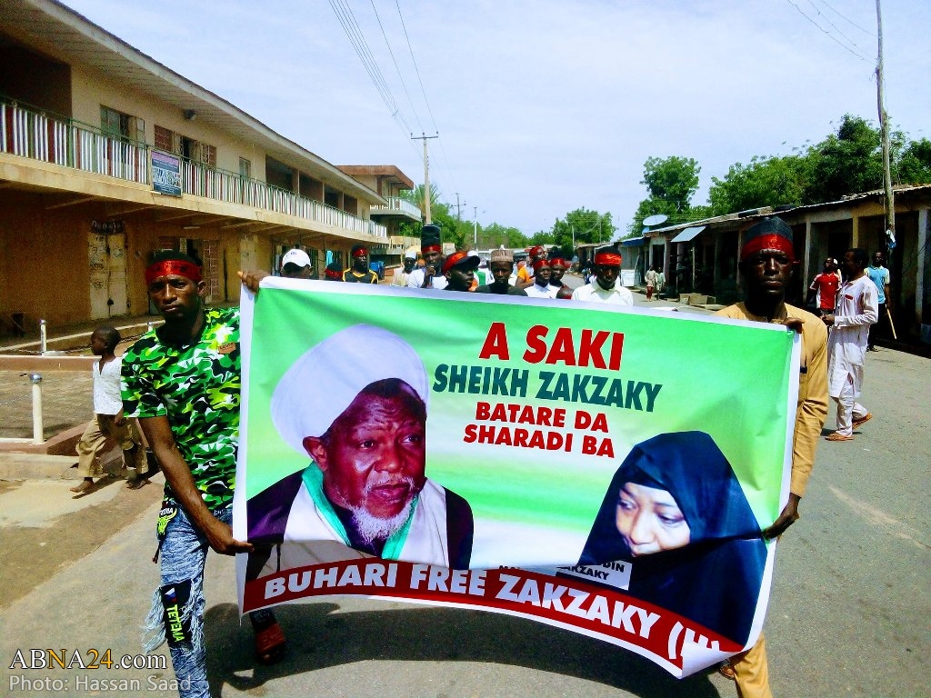 Photos : Présence de bambins de Kaura Namoda, Nigeria en manifestation pour la libération de Cheikh Zakzaky