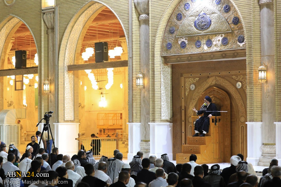 تقارير مصورة / إحياء ذكرى شهادة الإمام الجواد (عليه السلام) في مسجد الكوفة المعظم