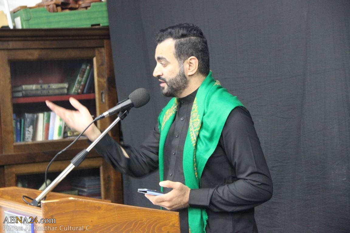 تصویری رپورٹ/ ہالینڈ کے شہر دی ہیگ کے الکوثر مرکز میں امام جواد (ع) کی مجلس عزا