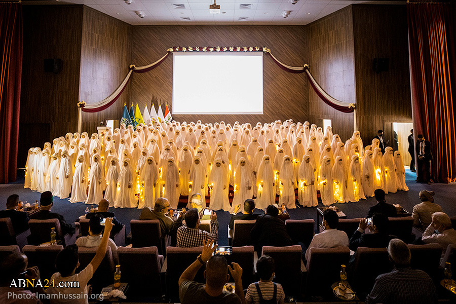تصویری رپورٹ/ 160 نوبالغ بچیوں کا کربلائے معلی میں جشن تکلیف