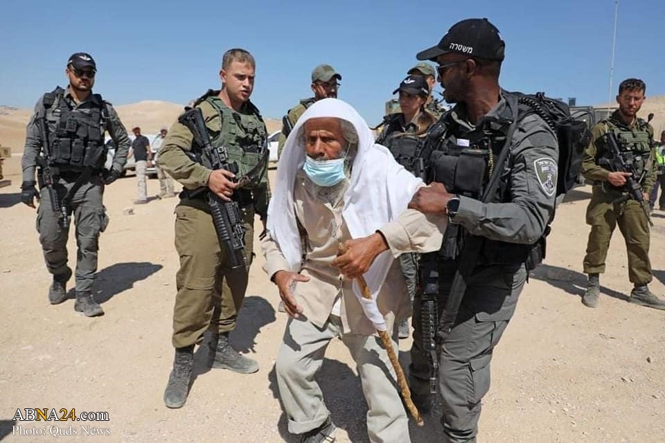 تصویری رپورٹ/ مغربی کنارے میں صہیونی فوج کی فلسطینیوں کے ساتھ جھڑپیں