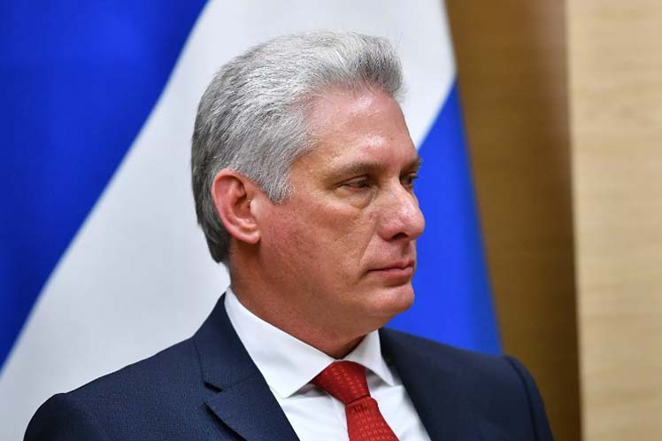 Amurka Ce Ta Ingiza Masu Bore A Cuba, Inji Shugaba Diaz-Canel