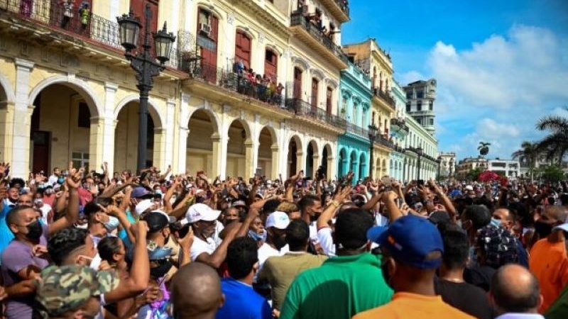 Le président de Cuba: « les États-Unis impliqués dans des manifestations nationales »
