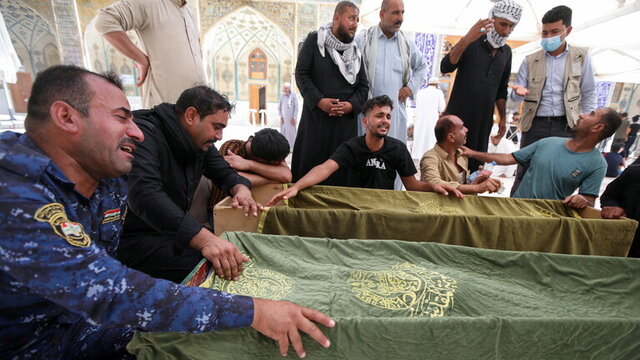 عراق؛ ناصریہ کے امام حسین (ع) ہسپتال میں آتشزدگی سے مرنے والوں کی تعداد 100 سے تجاوز کر گئی