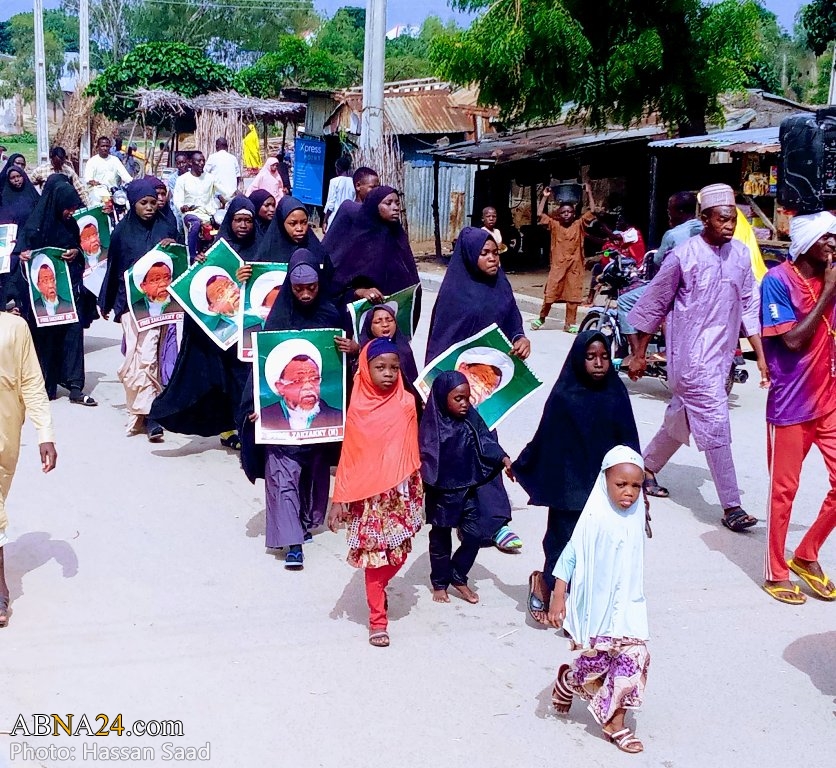 Photos: Peaceful protest held in Kaura Namoda, Nigeria demand for immediate release of Sheikh Zakzaky and his wife