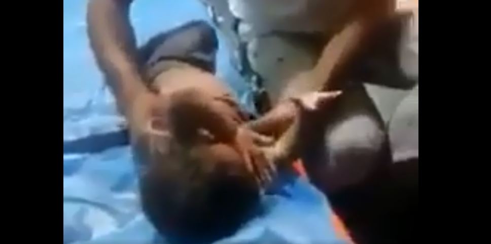 Video: Israelis viciously, inhumanly attack little Palestinian baby girl with pepper spray