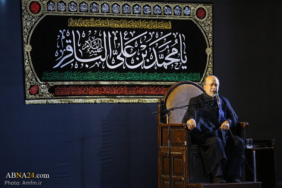 تصویری رپورٹ/حرم بی بی معصومہ(س) میں پانچویں امام کے یوم شہادت پر مجلس عزا