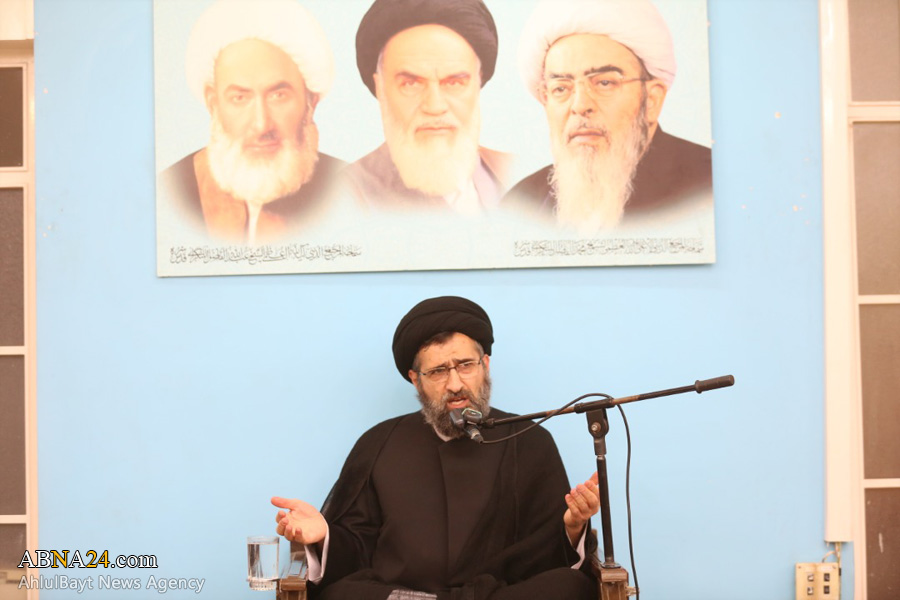 تصویری رپورٹ/ آیت اللہ فاضل لنکرانی کے دفتر میں پانچویں امام کی مجلس