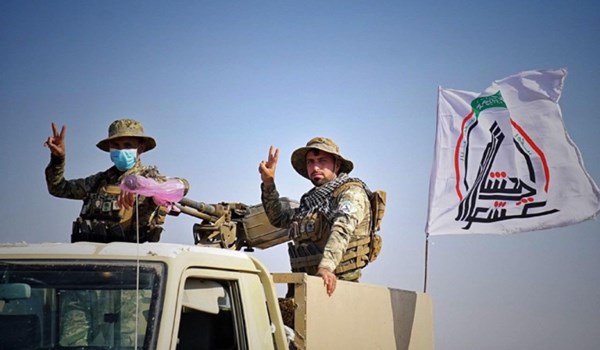 الحشد الشعبي يطيح بإرهابي شرق نينوى