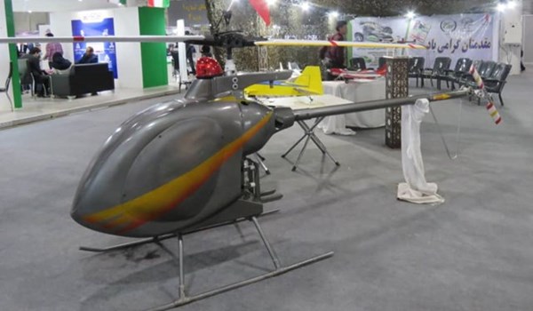 لاول مرة.. ايران تصنع مروحية متطورة بدون طيار 