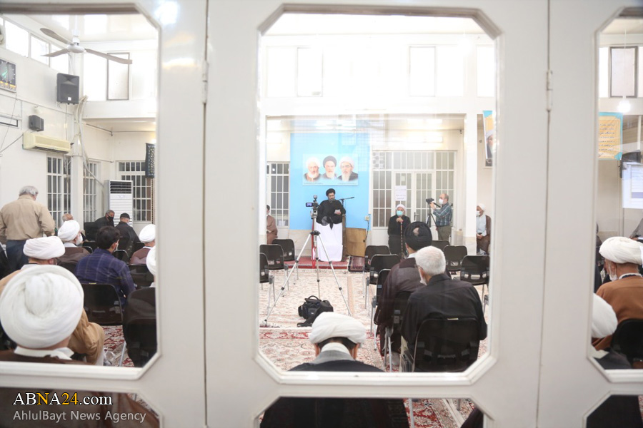 Photos: Mourning ceremony of Imam Muhammad Al-Baqir held at Ayatollah Fazel Lankarani's office