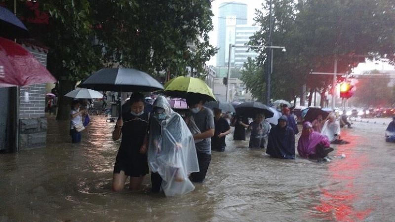 中国湖南省の洪水による死者が増加