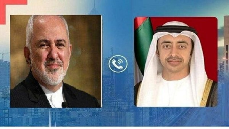 Zarif ve BAE Dışişleri Bakanı telefon görüşmesi